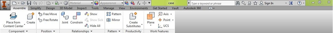 AutoCAD 360 autdated Ribbon